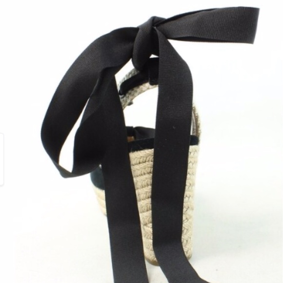 Ugg Australia Shiloh black espadrille wedge 11 - Picture 3 of 7